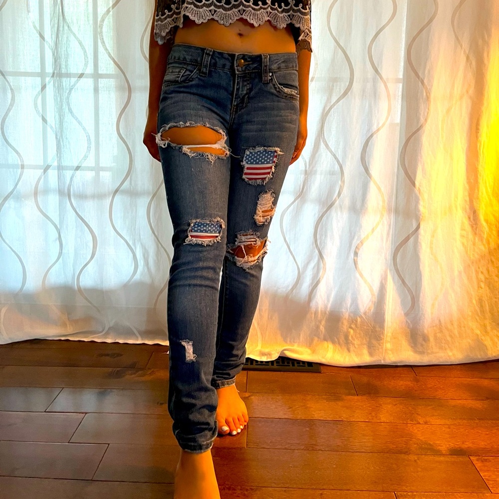 COPY - London low rise skinny fit size 5 jeans